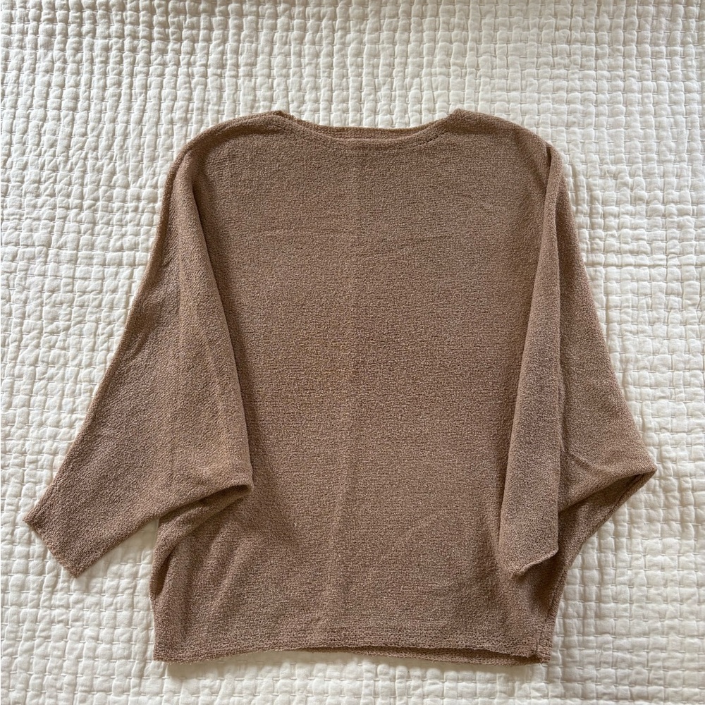 Cozy Tan Sweater - Picture 2 of 3